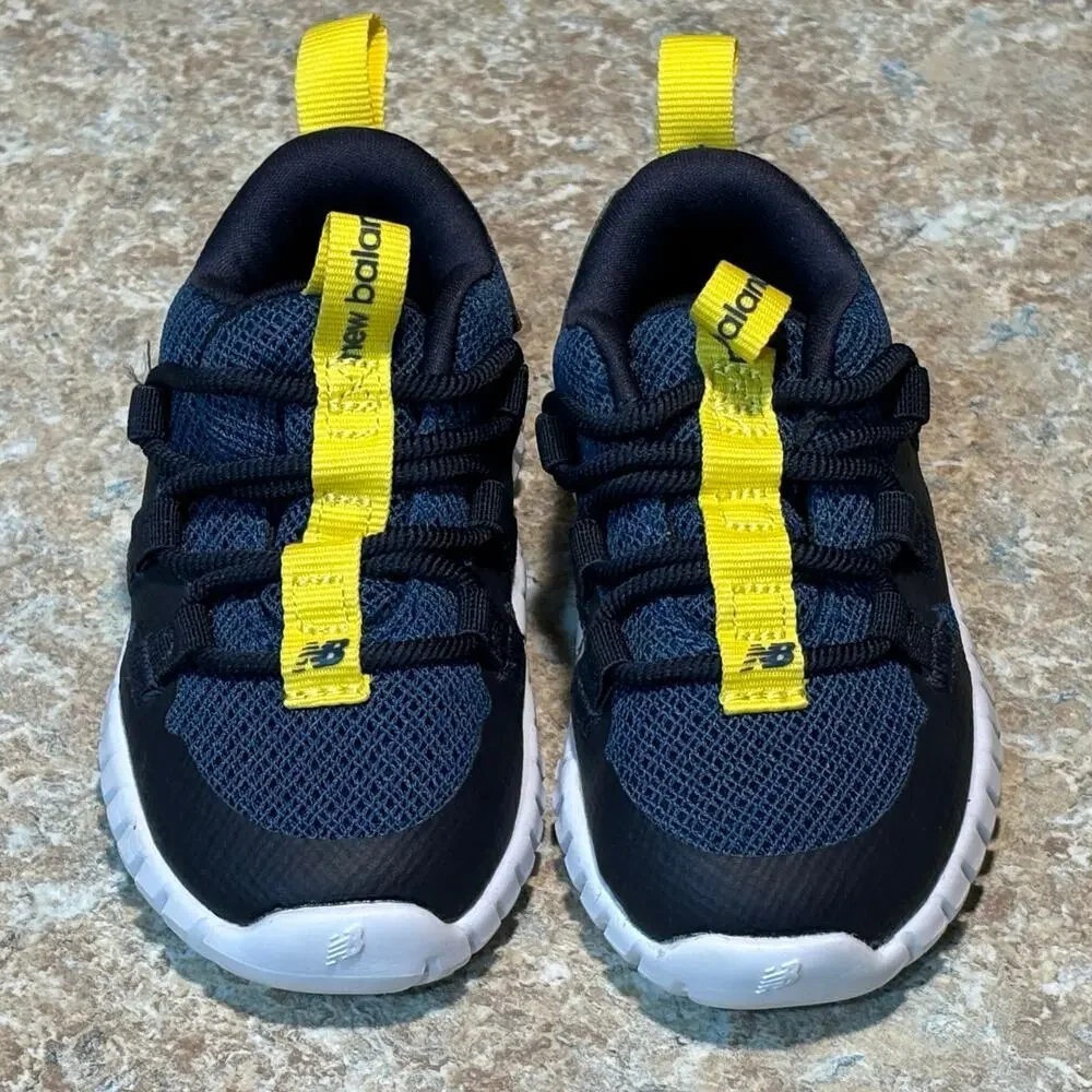 New Balance yellow smoke sneakers